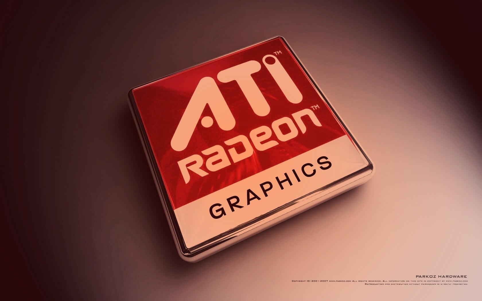 Логотип Ati Radeon Graphics обои