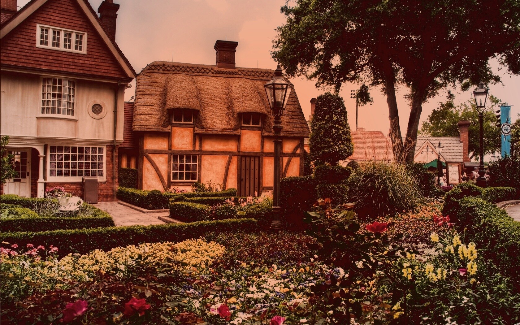 Провинциальный городок обои