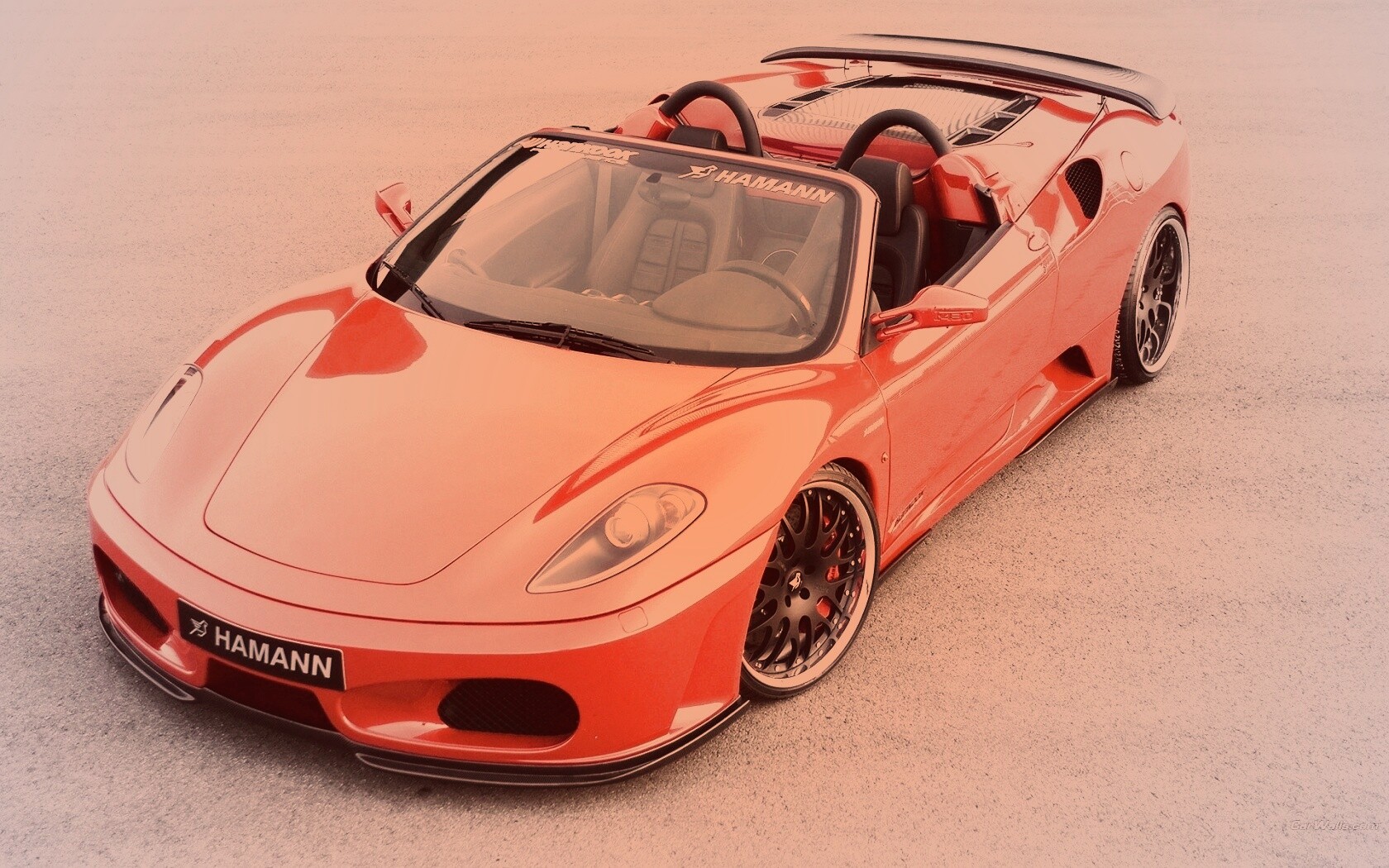 Ferrari  с тюнингом от Hamann обои