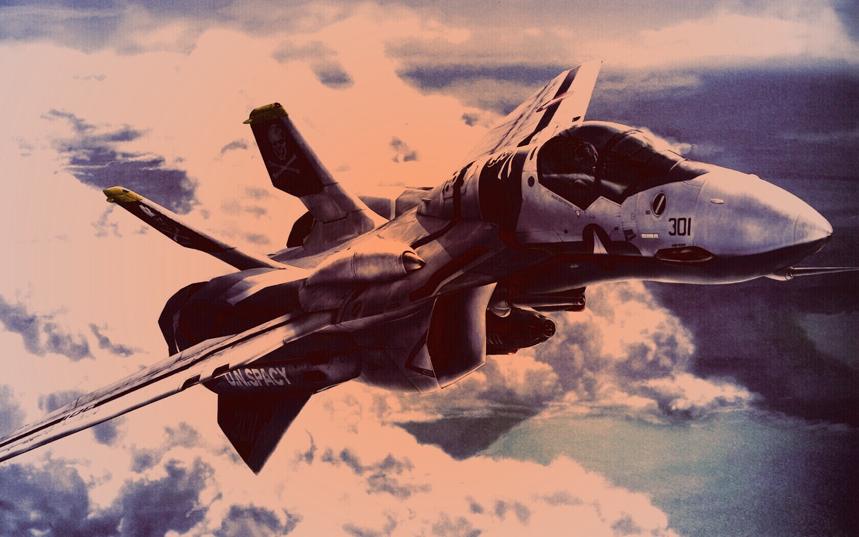 UN Spacy Fighter обои