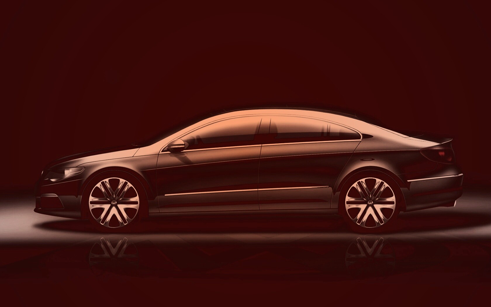 Концепт VolksWagen Phaeton обои