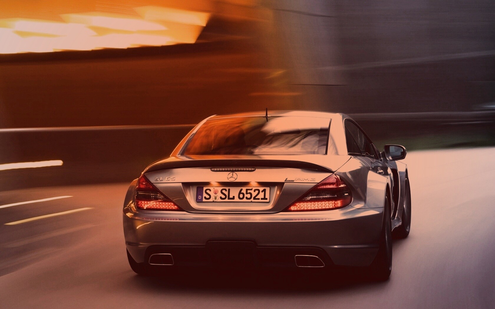 Mercedes SL 65 обои