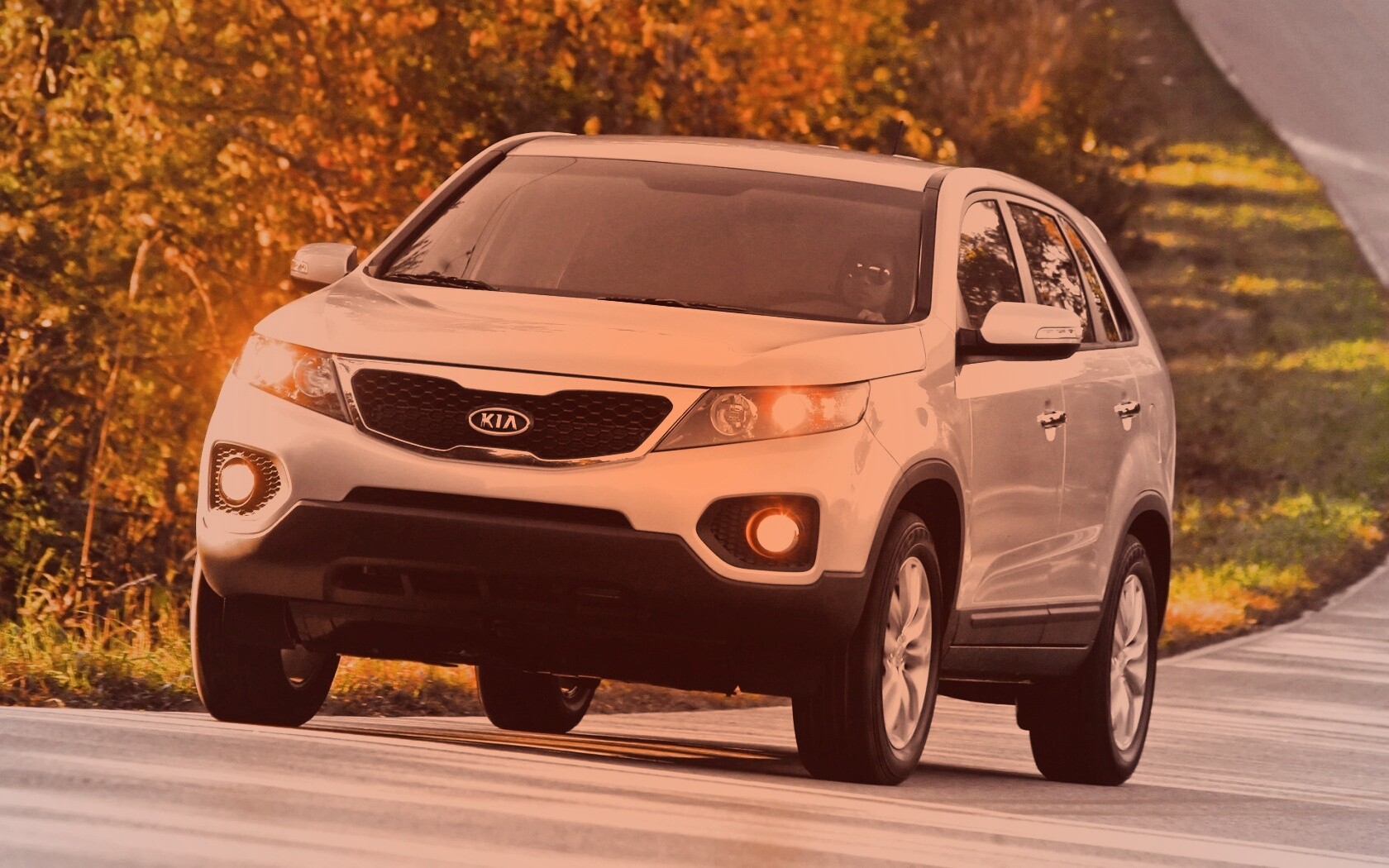 Кроссовер КИА обои