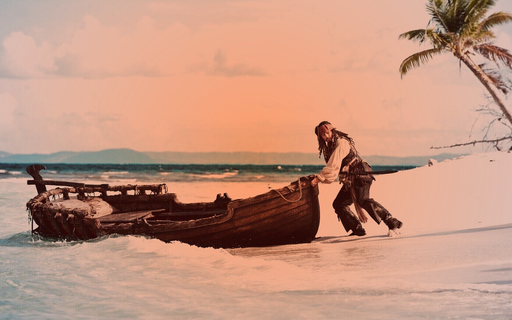 Капитан Джек-Воробей обои