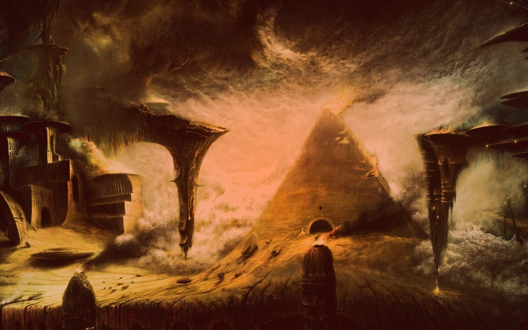 Мир древних обои