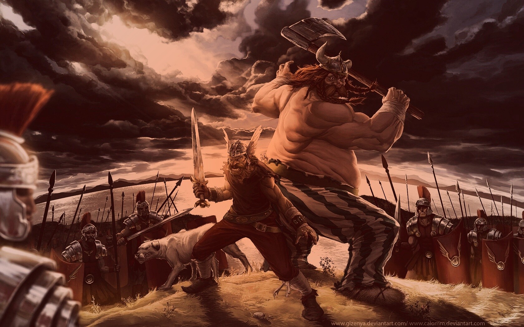 Астерикс и Обеликс по взрослому обои