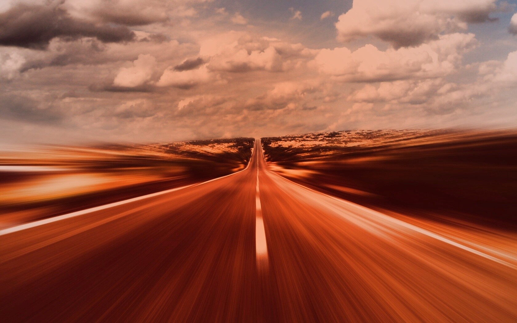 Скоростная трасса обои