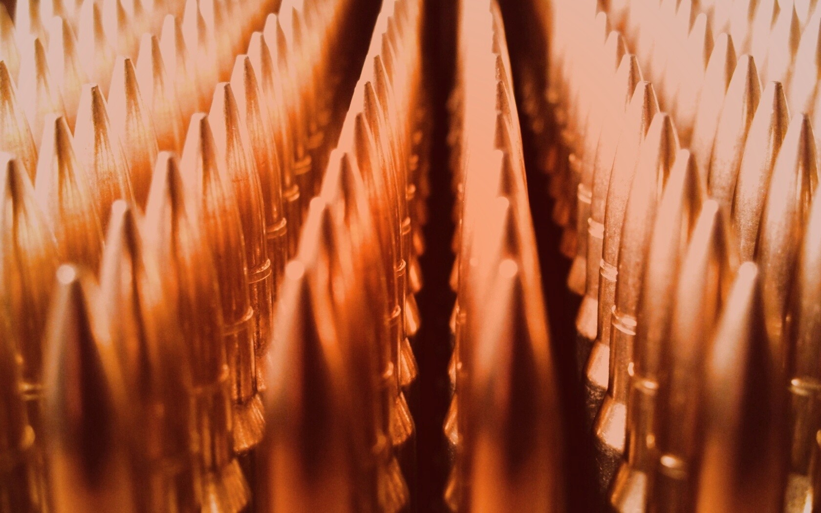 Стройные ряды патронов обои