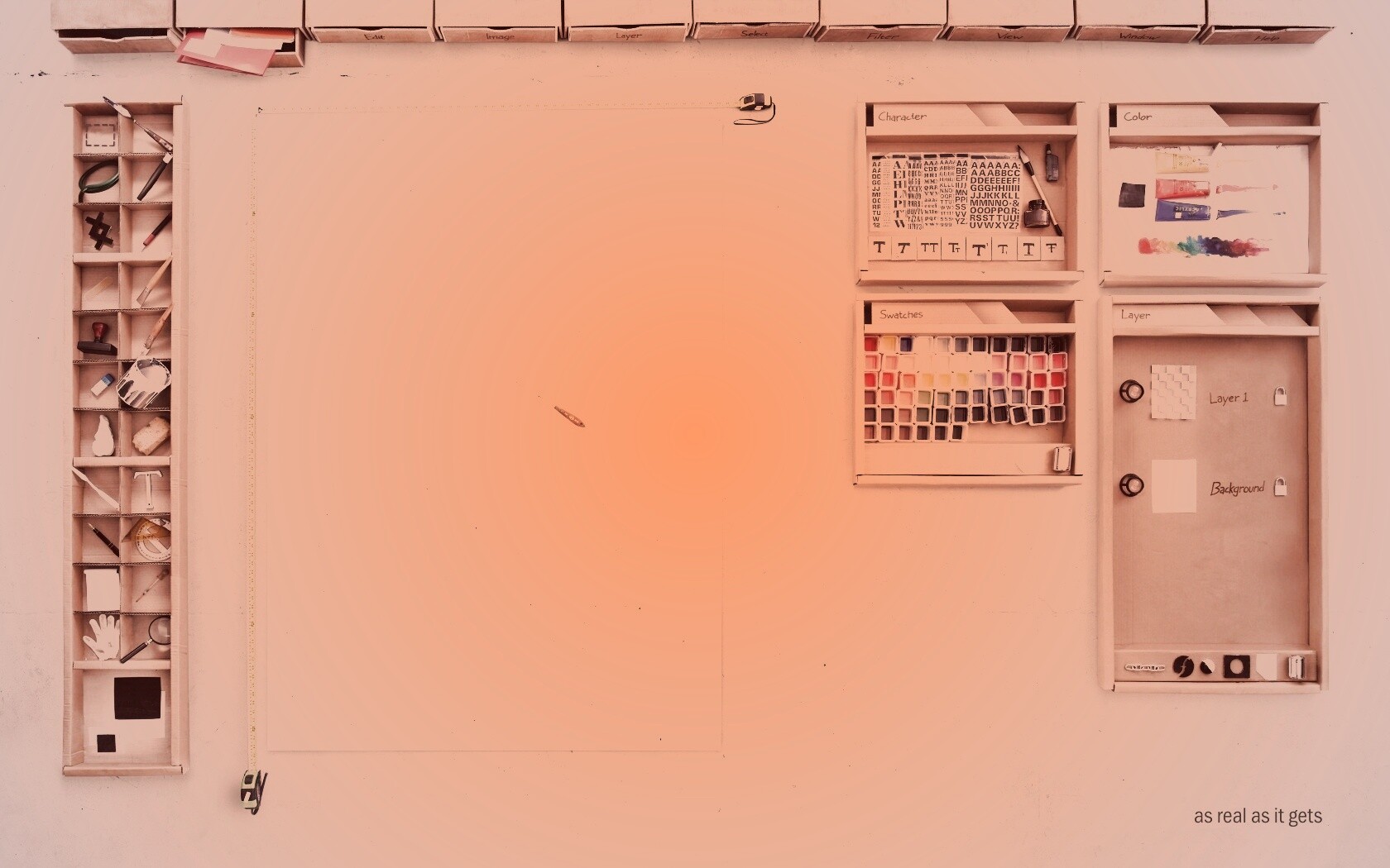 Фотошоп в реальности обои