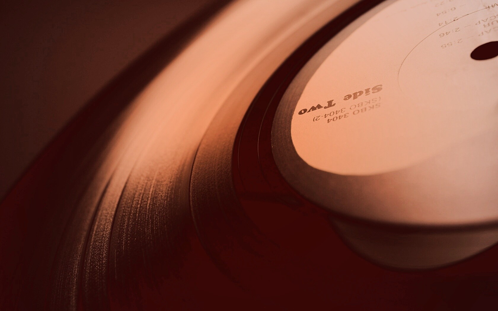 Виниловая пластинка обои