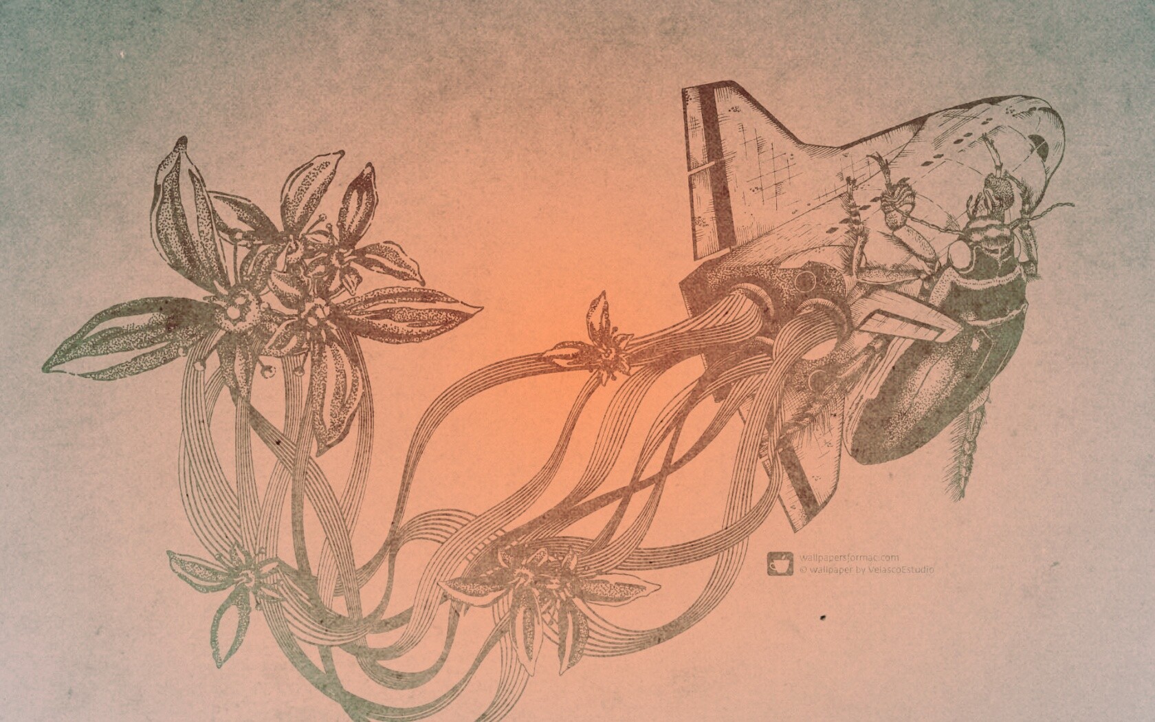 Абстракции для Apple обои