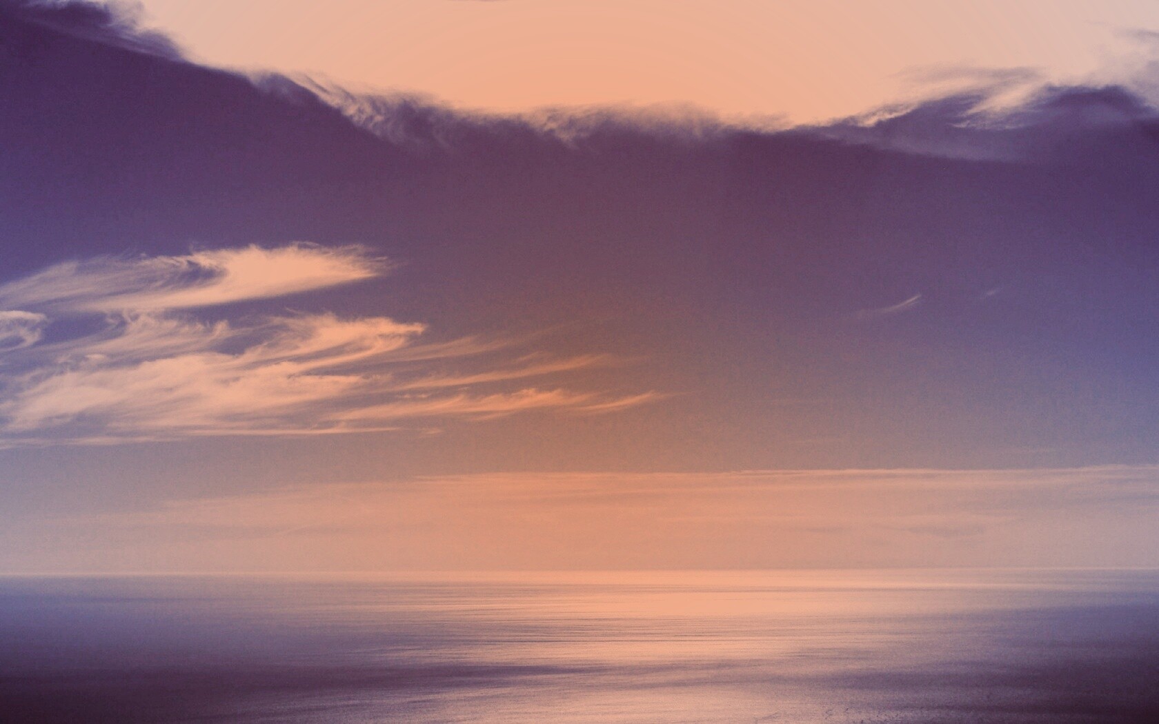 Чистый морской горизонт обои