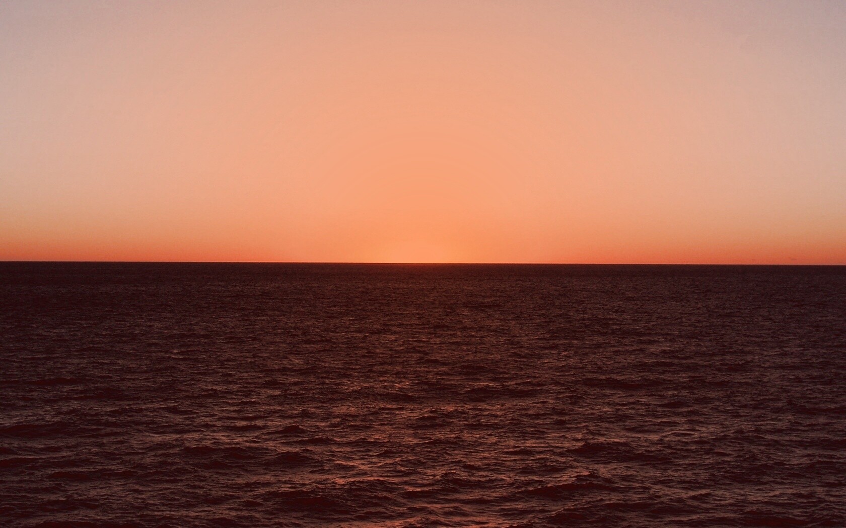 Морской закат обои