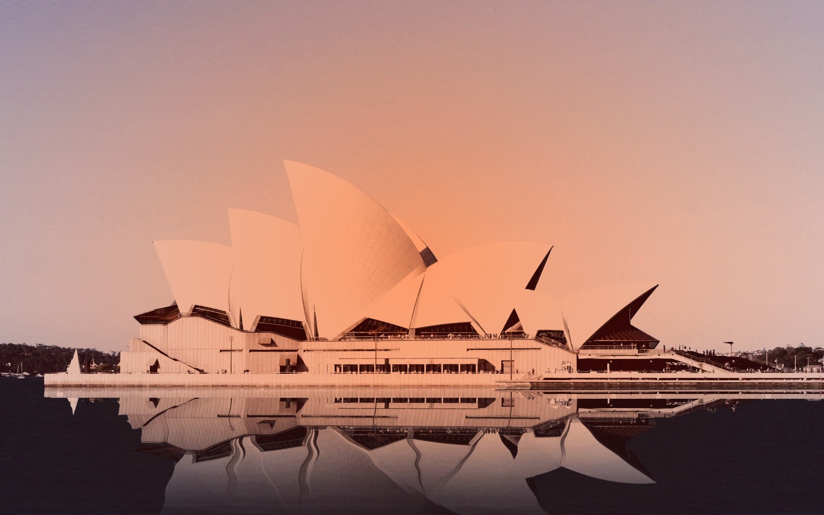 Сиднейский зал оперы обои