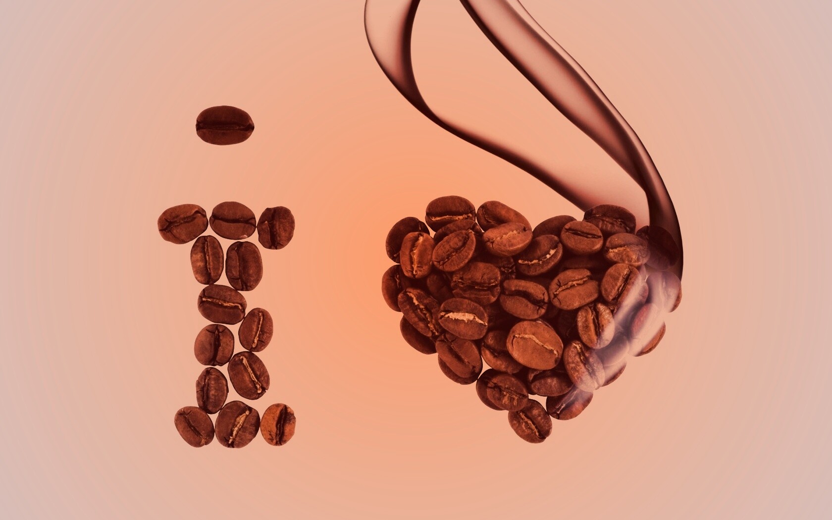 I love кофе обои