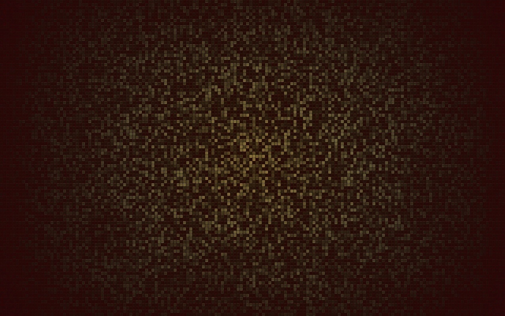 Зелёный пиксель арт обои