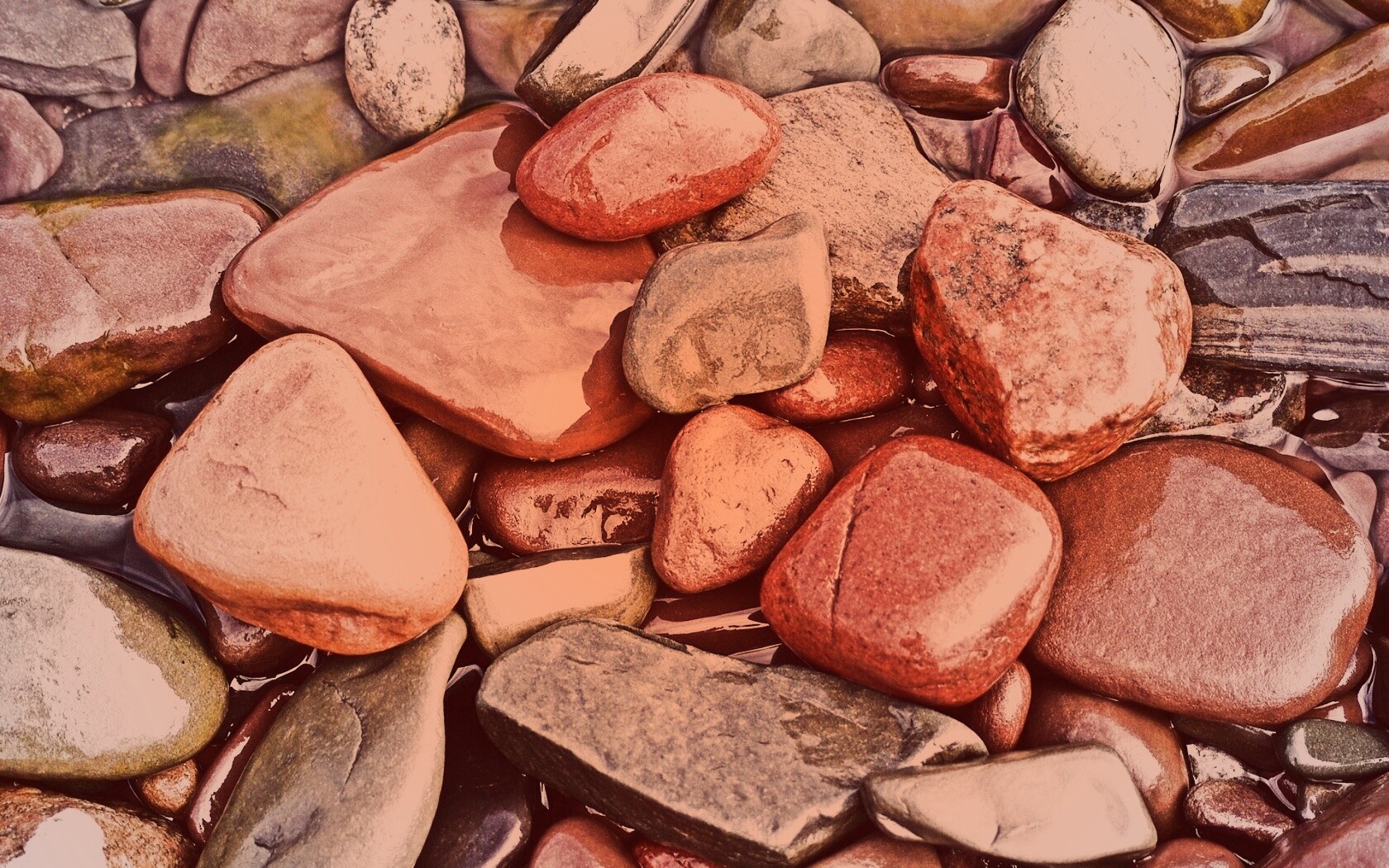 Морские камешки обои