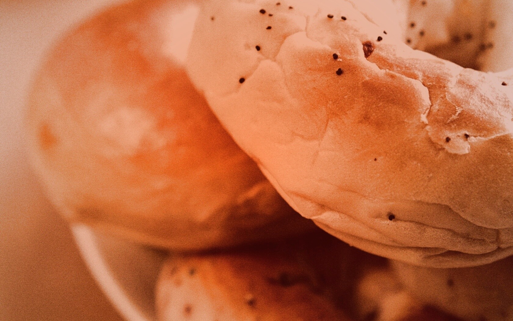 Булочки с маком обои