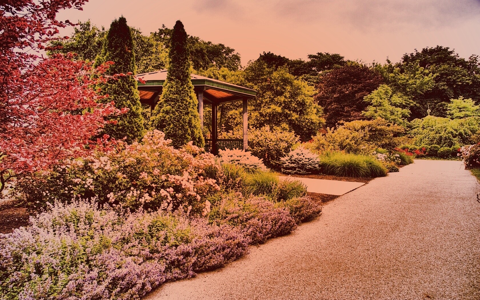 Ландшафтный дизайн обои