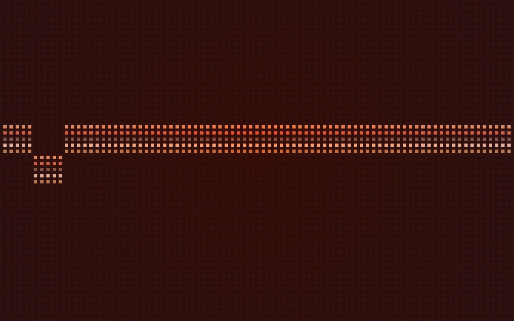 Пиксельная радуга обои