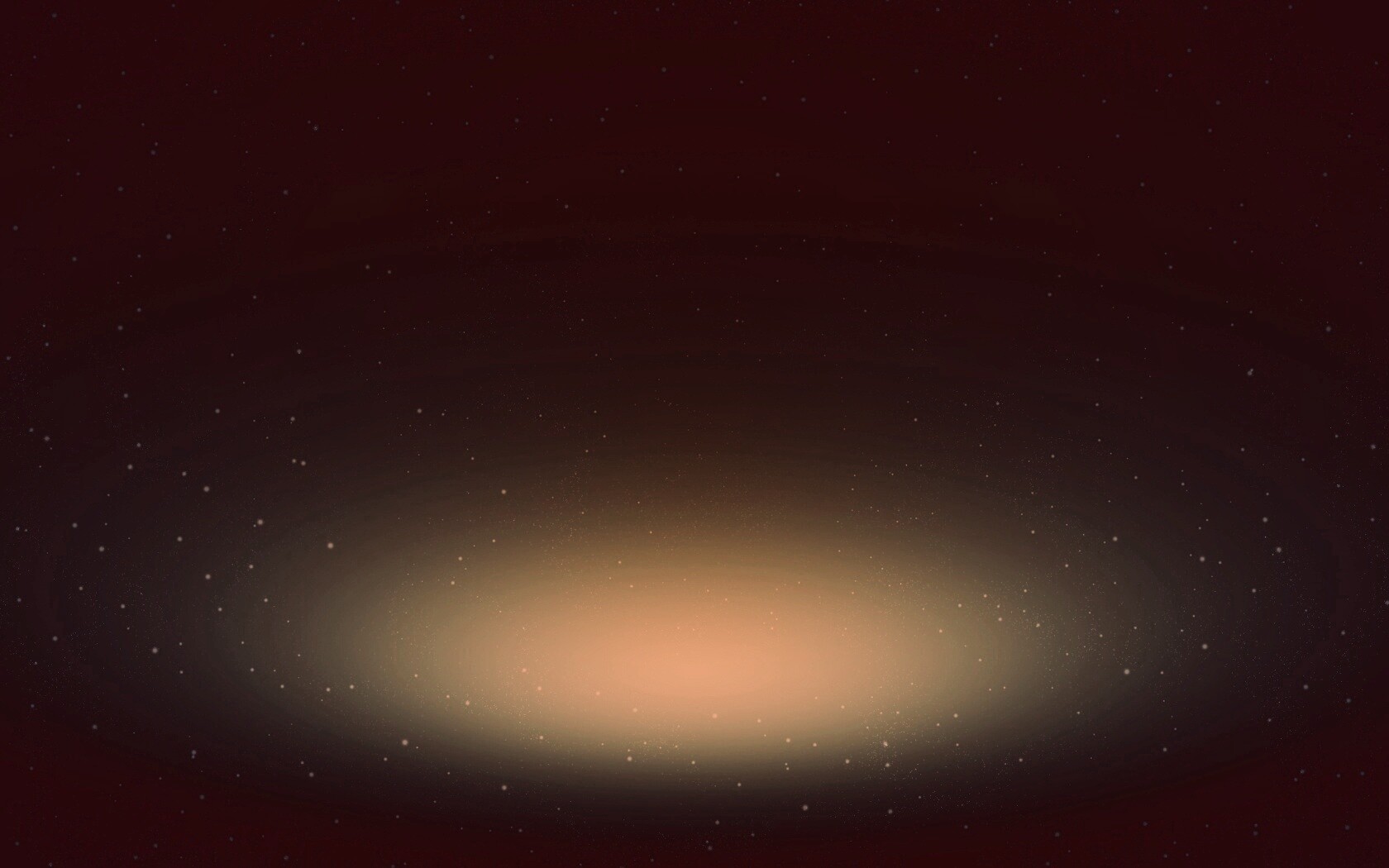 Свечение в ночном небе обои