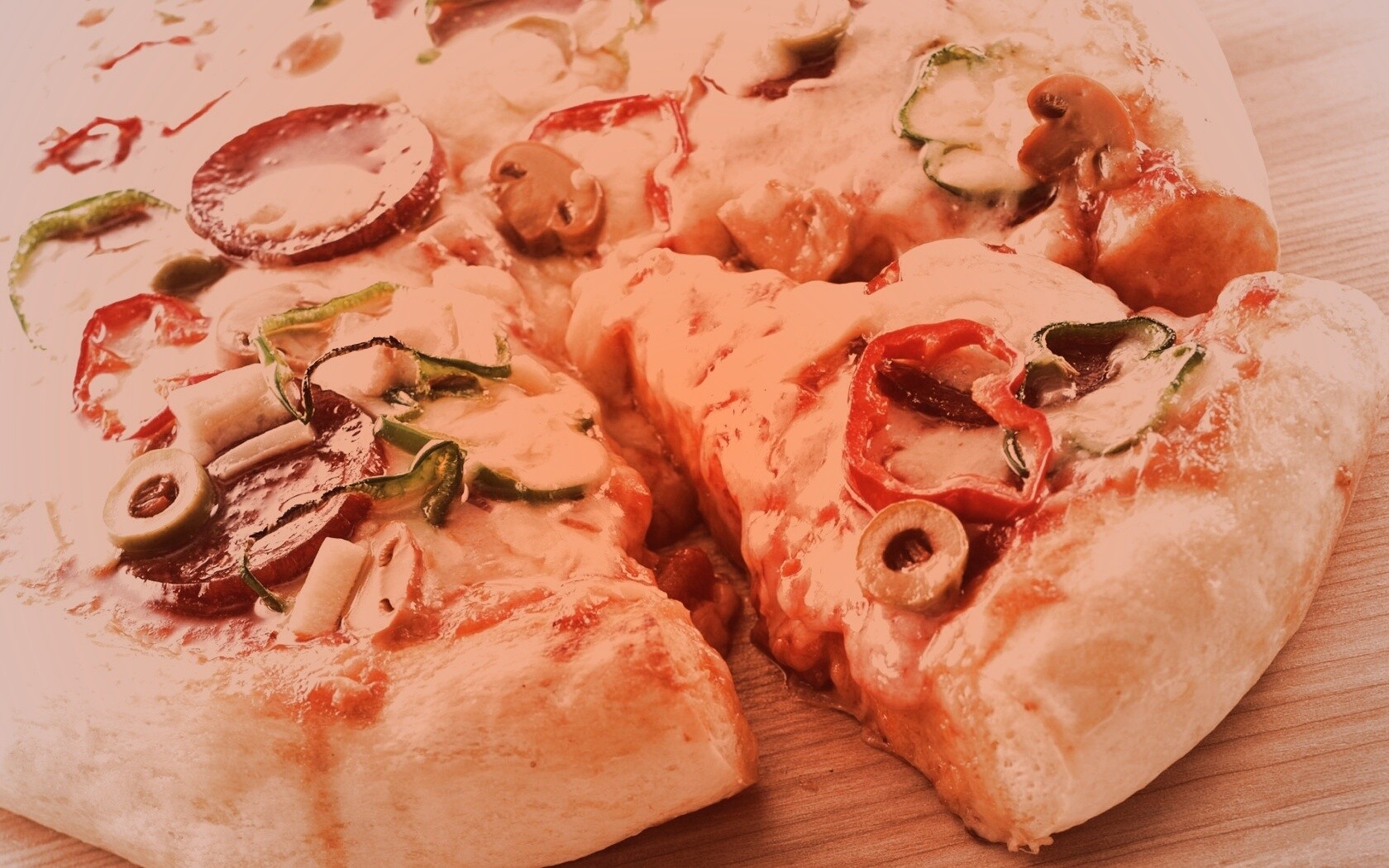 Свежая пицца обои