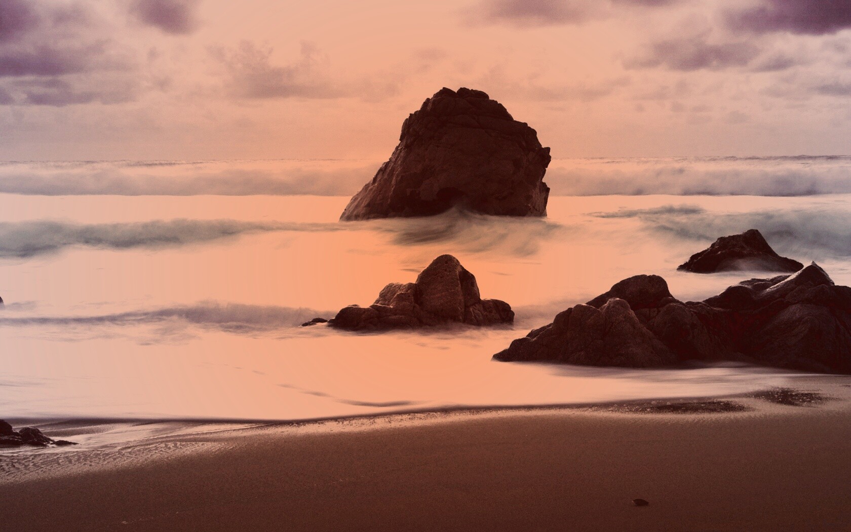 Морской прибой обои