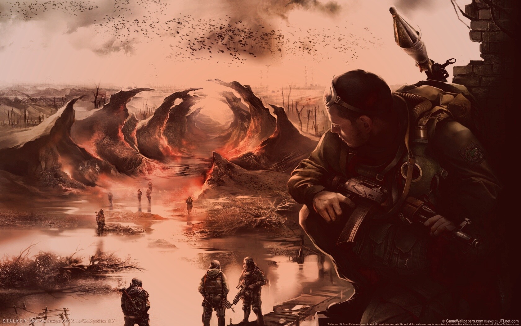 Сталкер обои