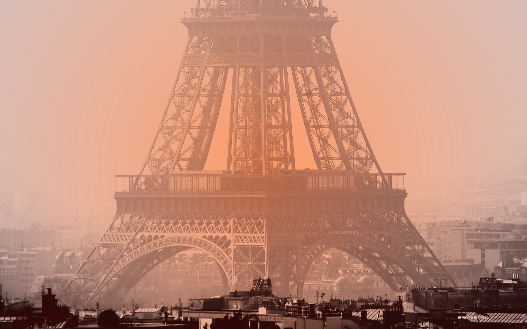 Эйфелева башня в Париже обои