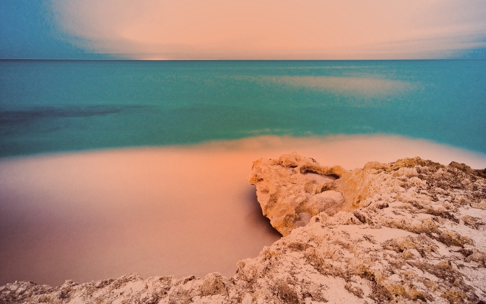 Голубая лагуна обои