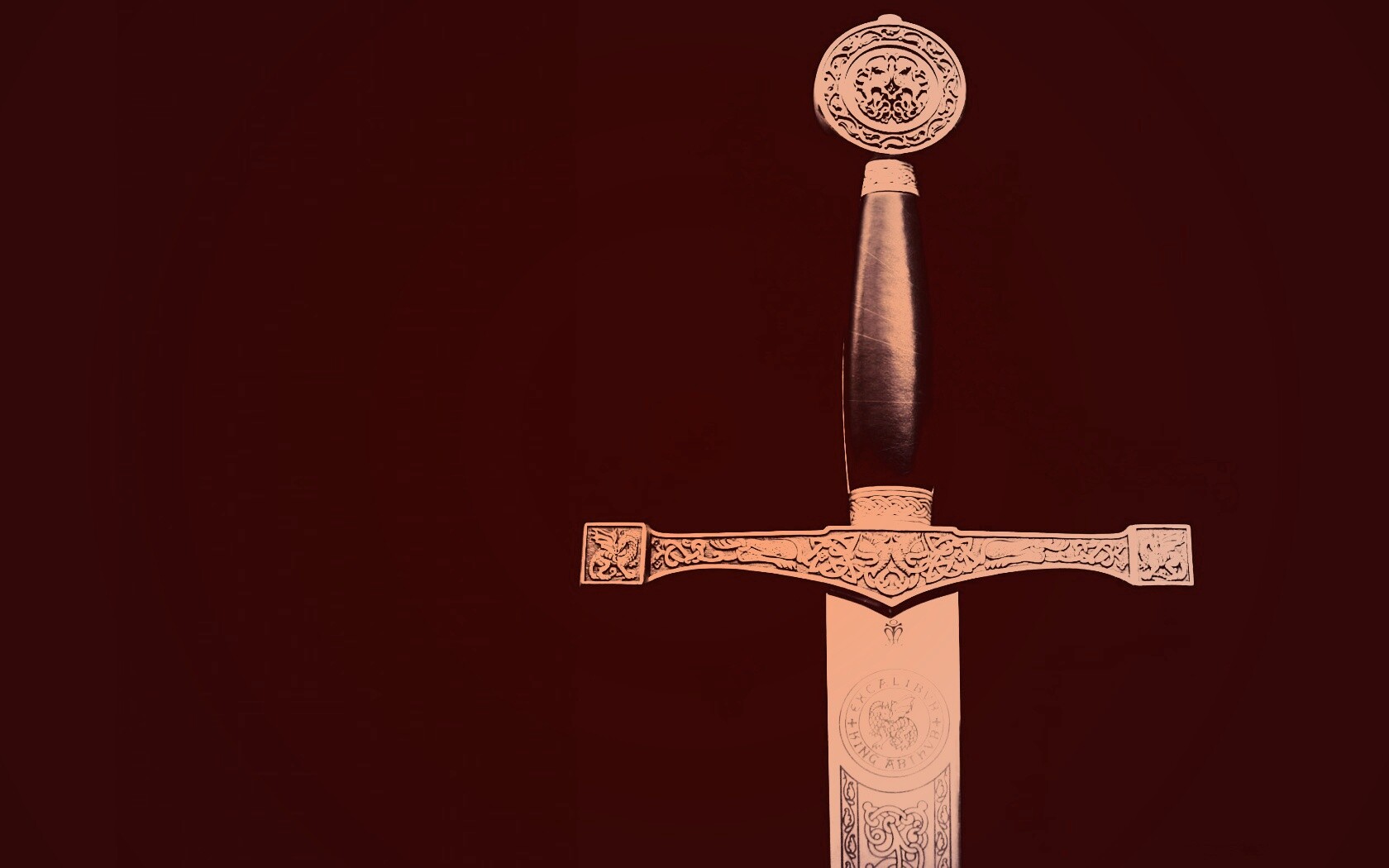 Гарда и эфес средневекового меча обои