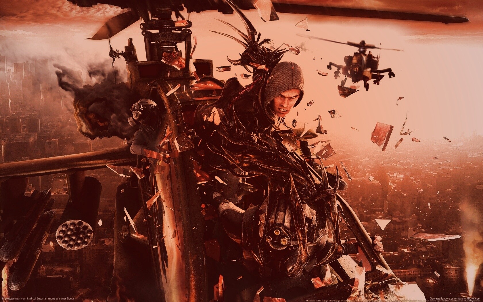 Алекс из Prototype обои