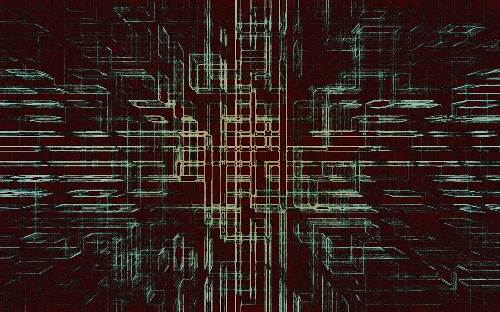 Киберпространство обои