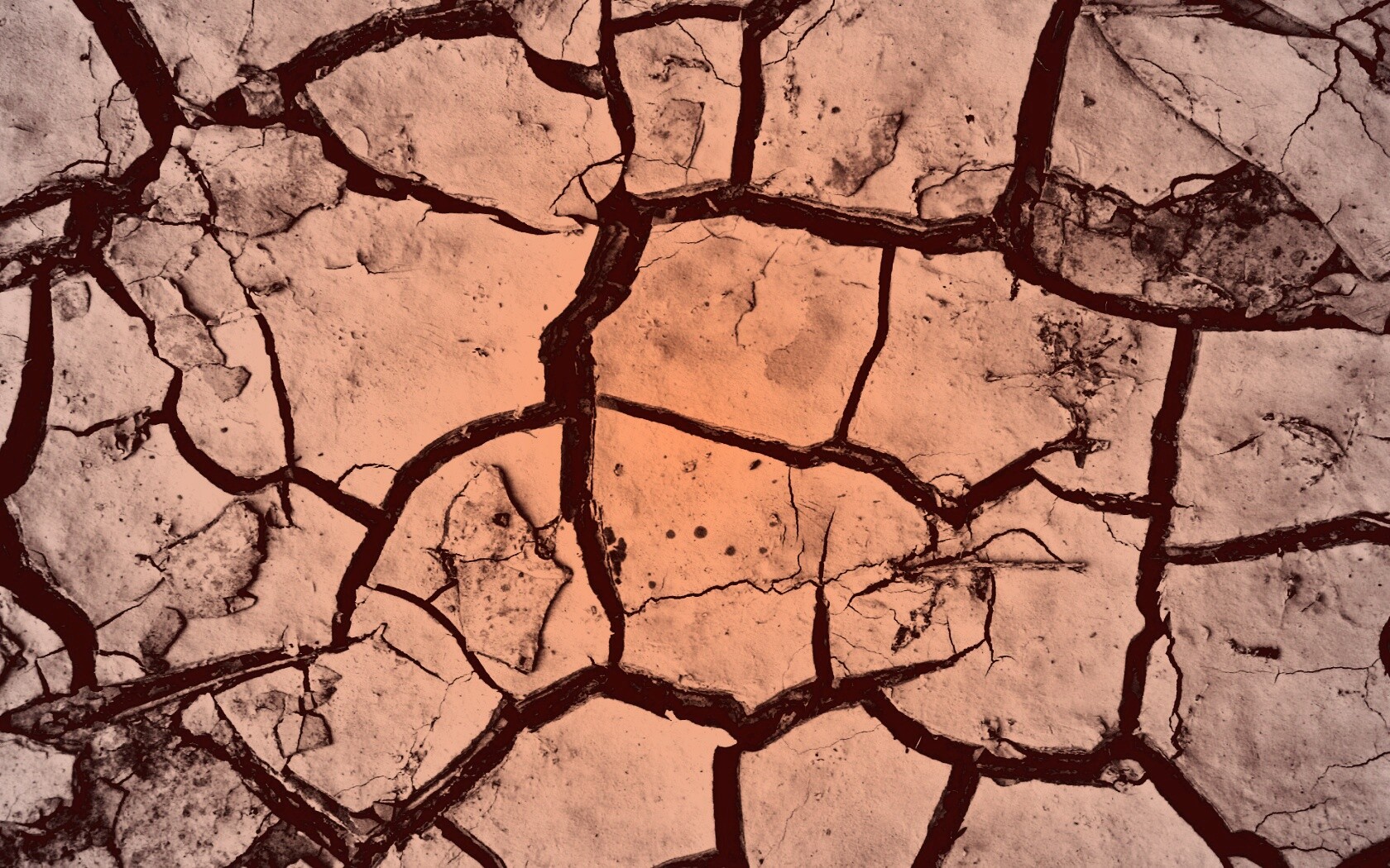Сухая растрескавшаяся глина обои