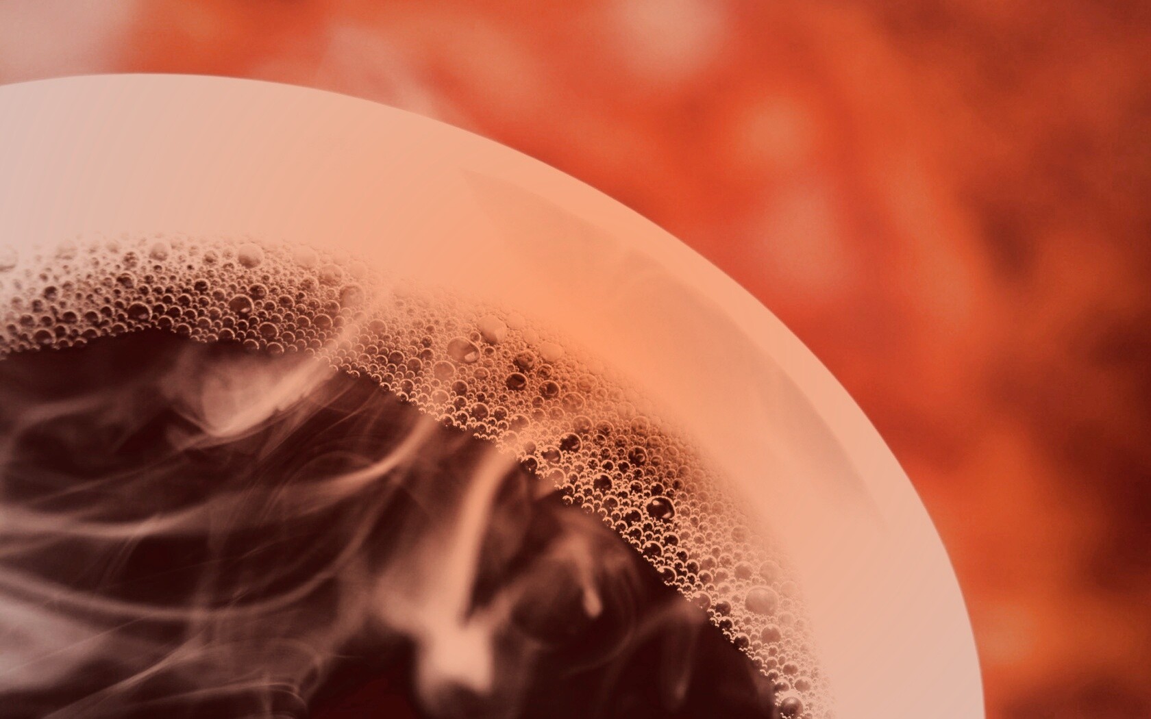 Горячий кофе обои