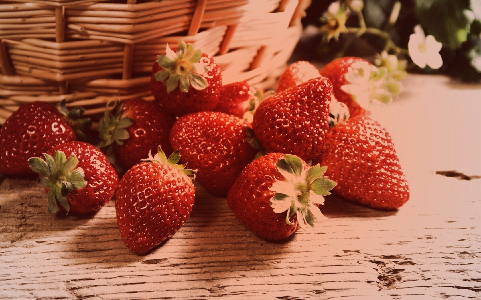 Клубничка обои