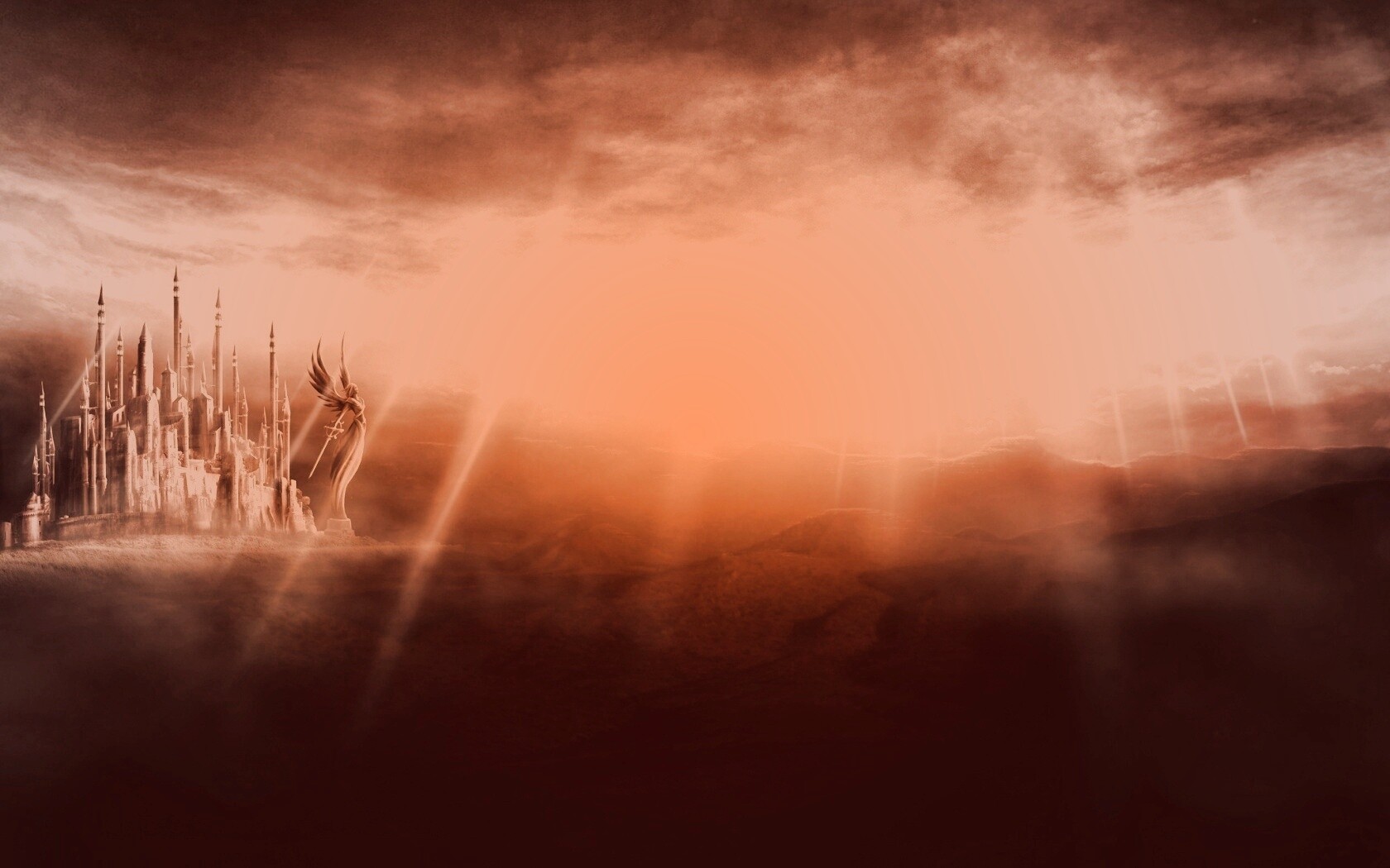 Замок из шестых Героев обои