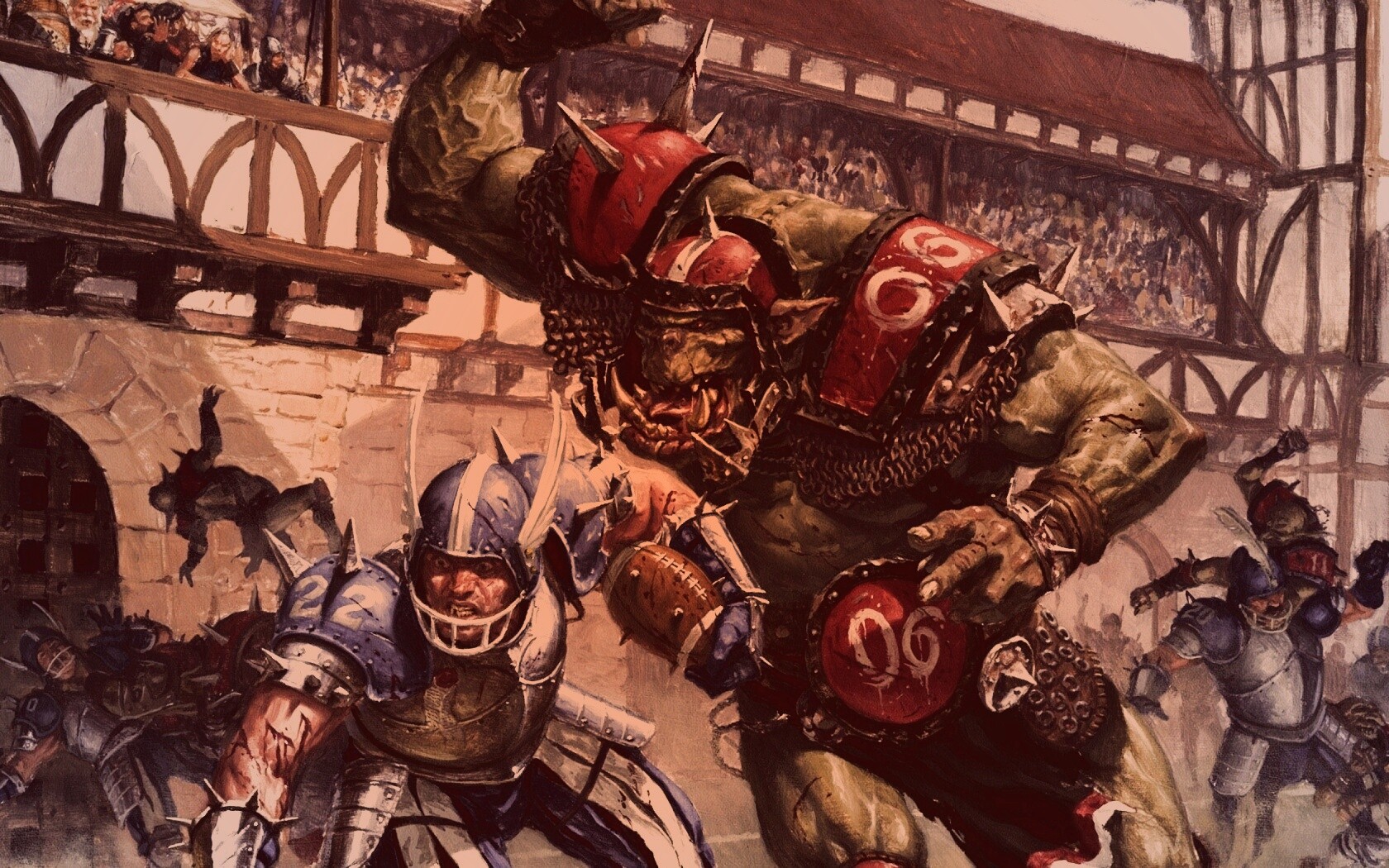 Игра людей и орков обои