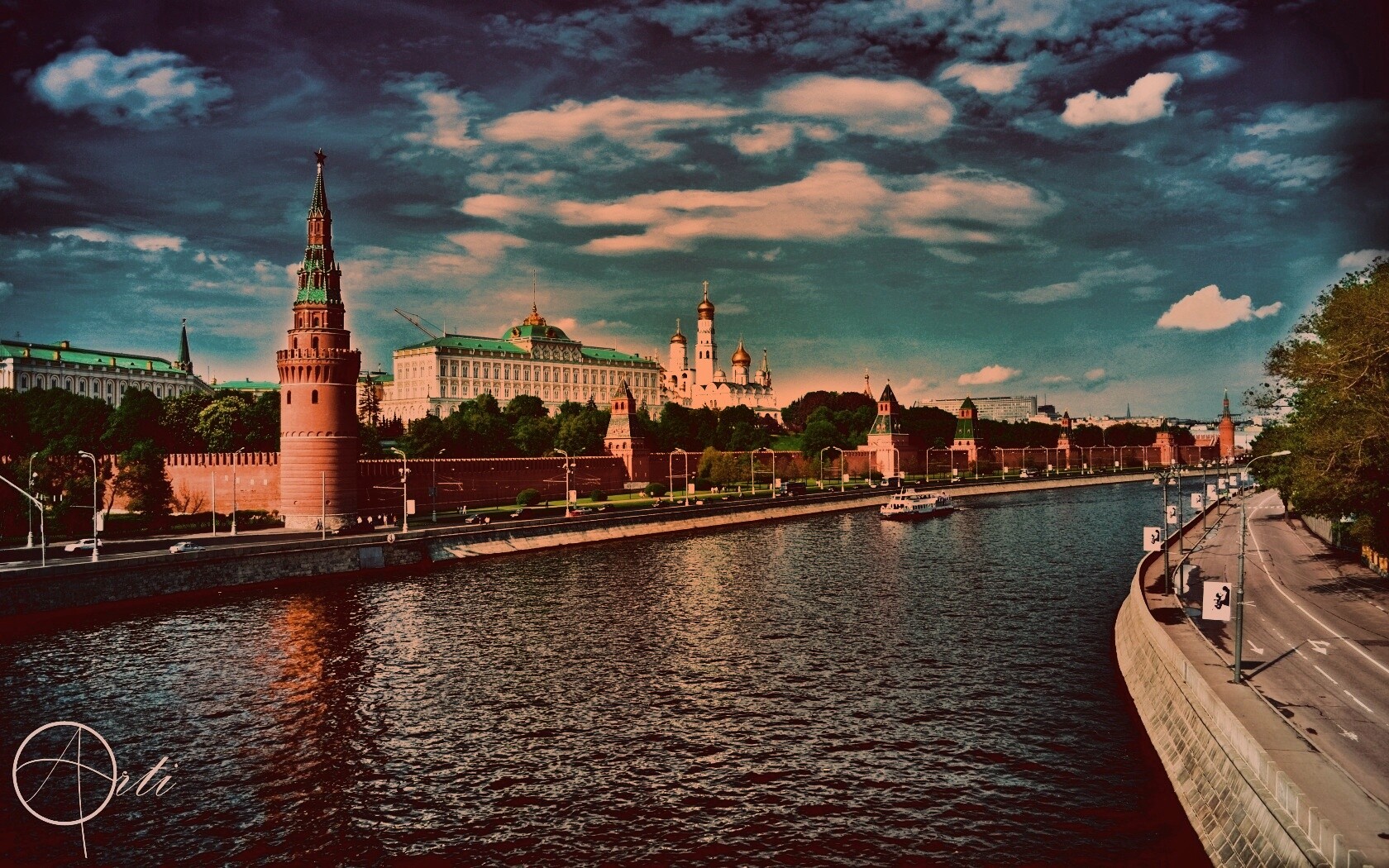 Московский кремль обои