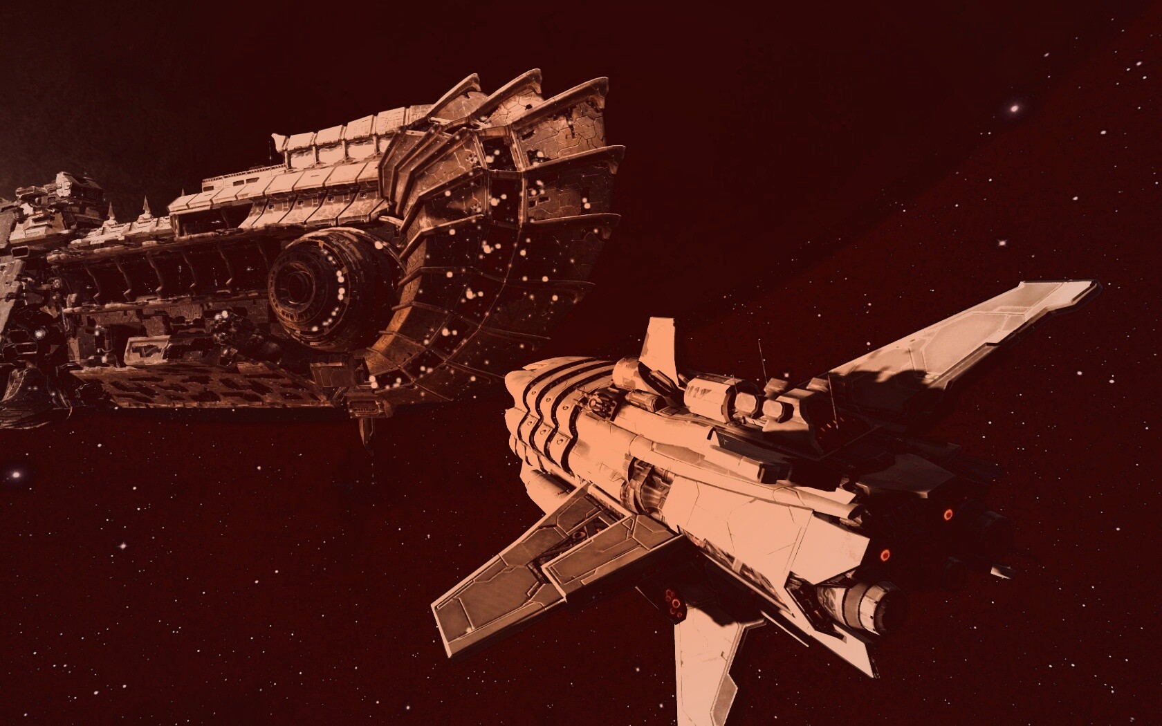 Космические корабли обои