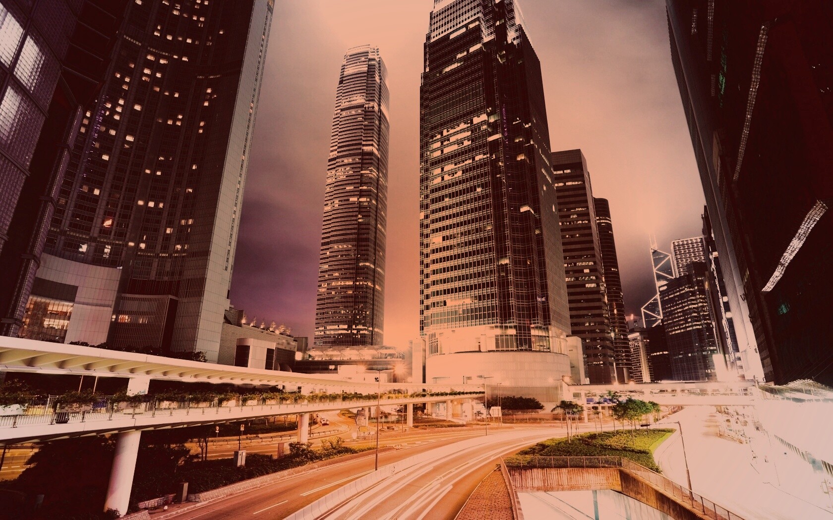 Жизнь в большом городе обои