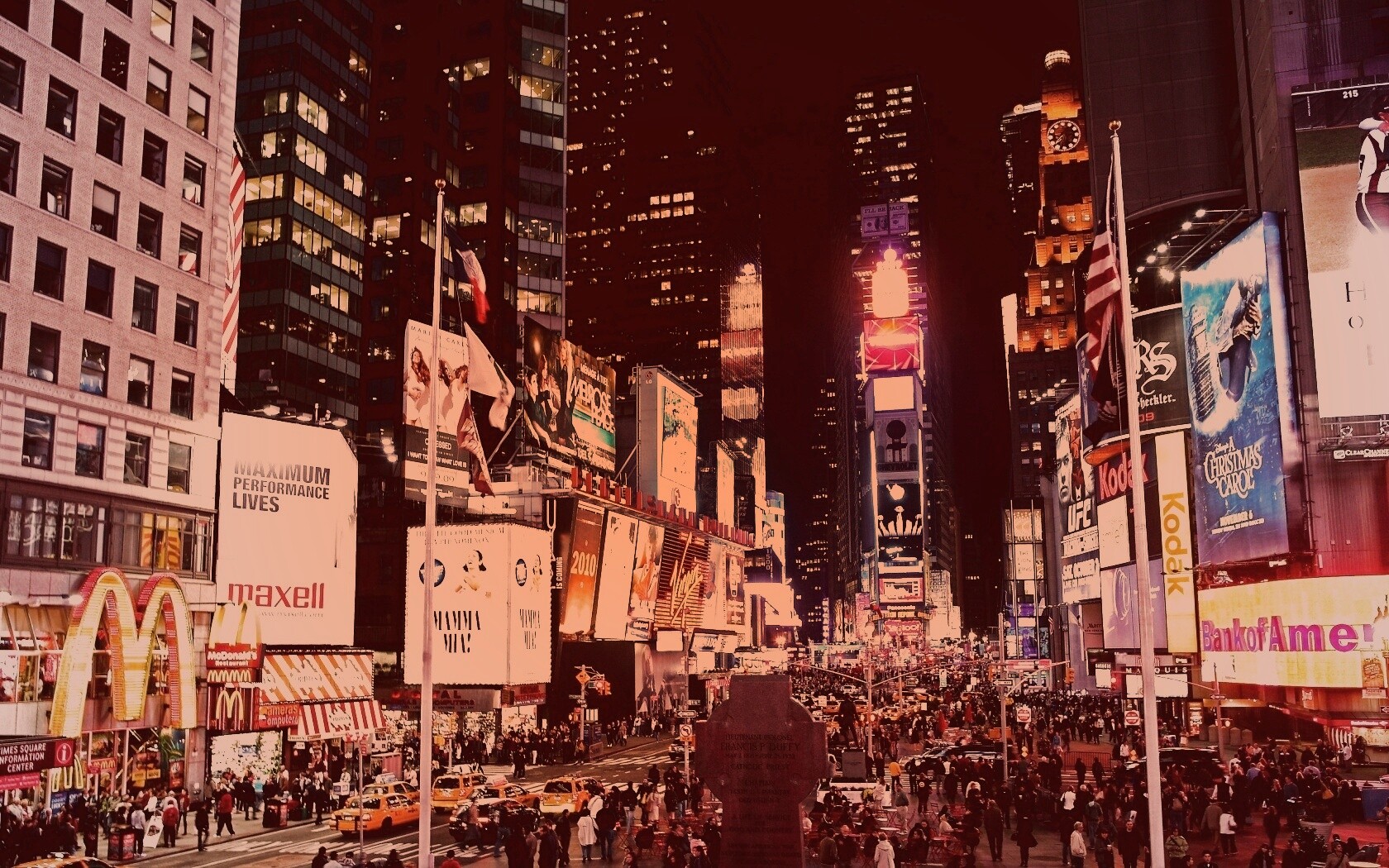 Таймсквер обои