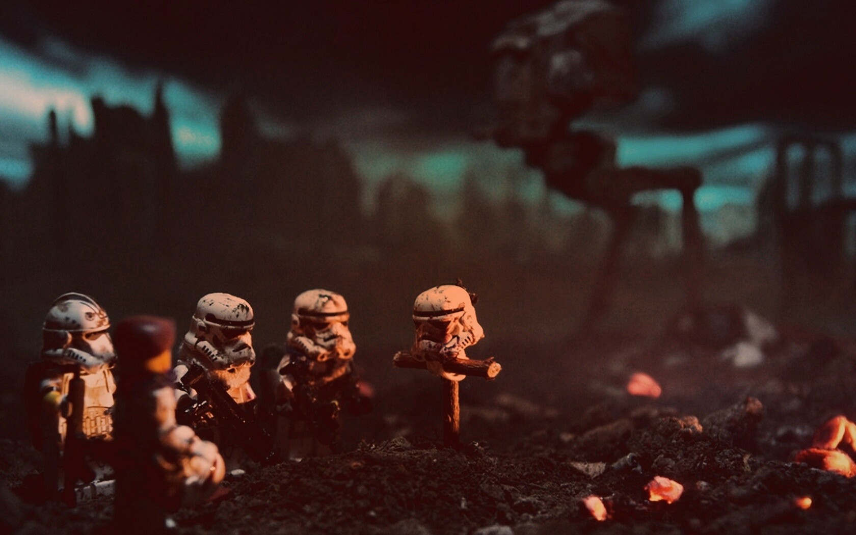 Могила Lego штурмовика обои