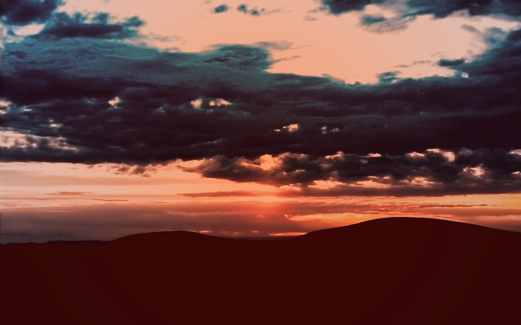 Небеса и тучи обои