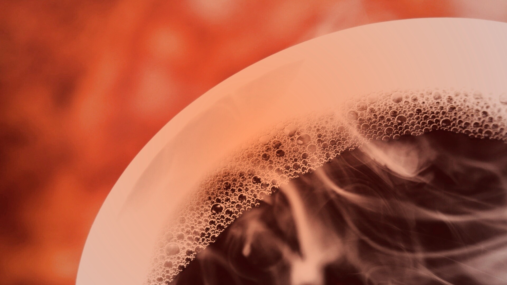 Горячее кофе обои