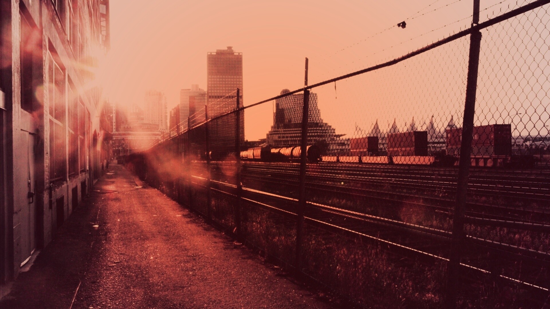 Железная дорога обои