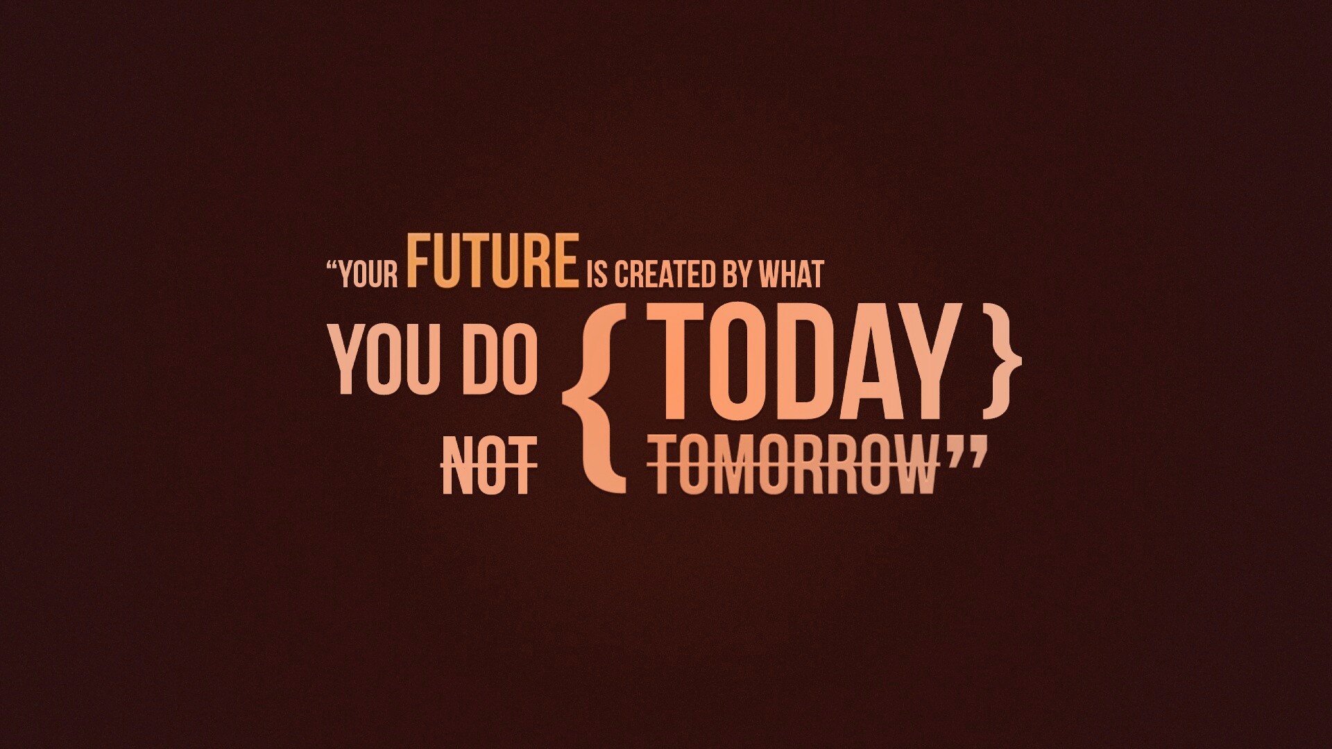 Действуй сегодня обои