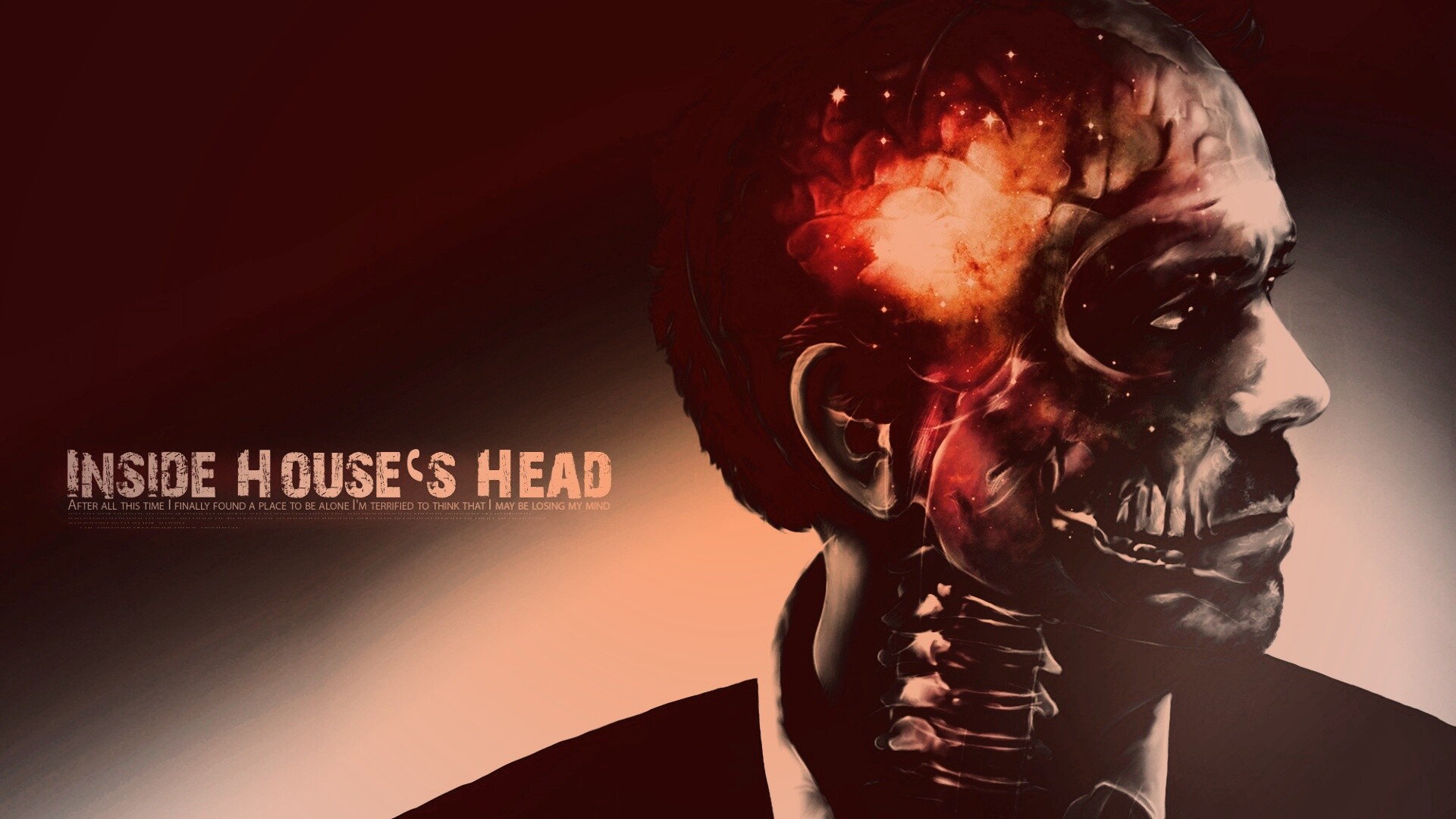 В голове доктора Хауса обои