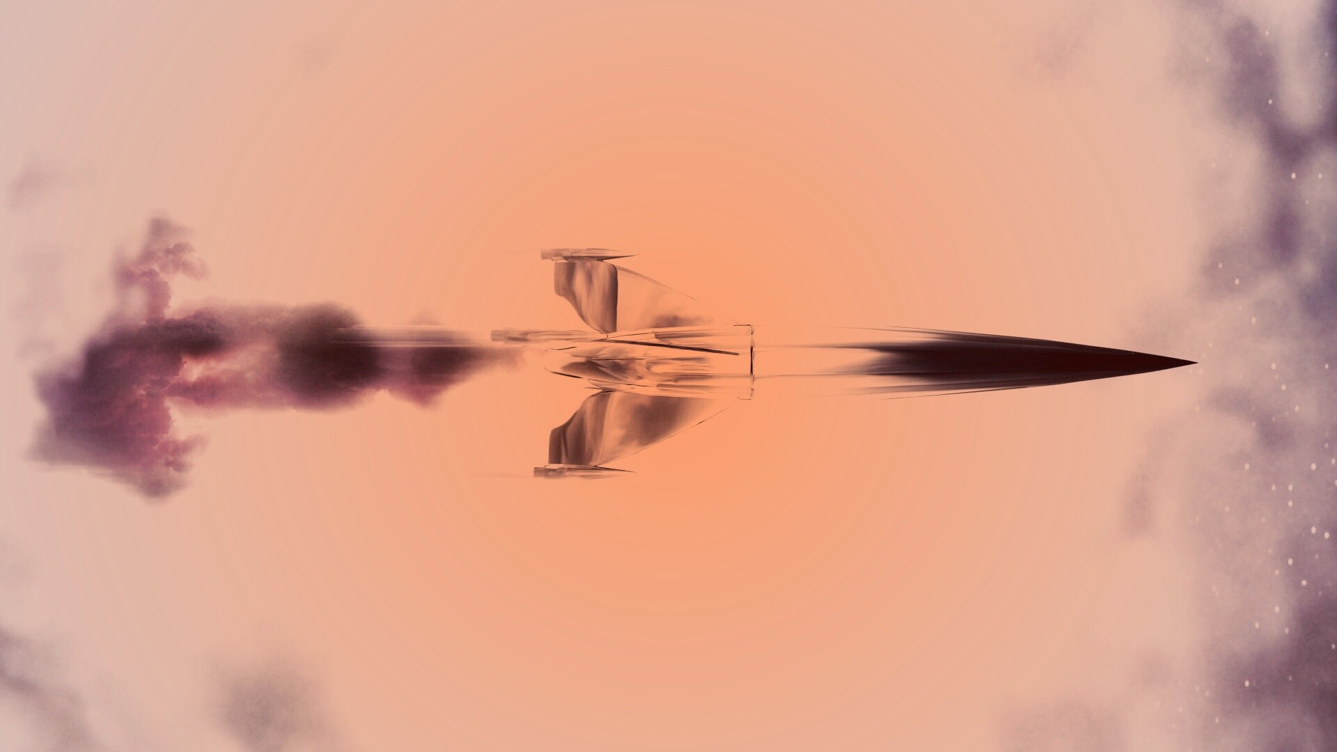 Ракета в полете обои