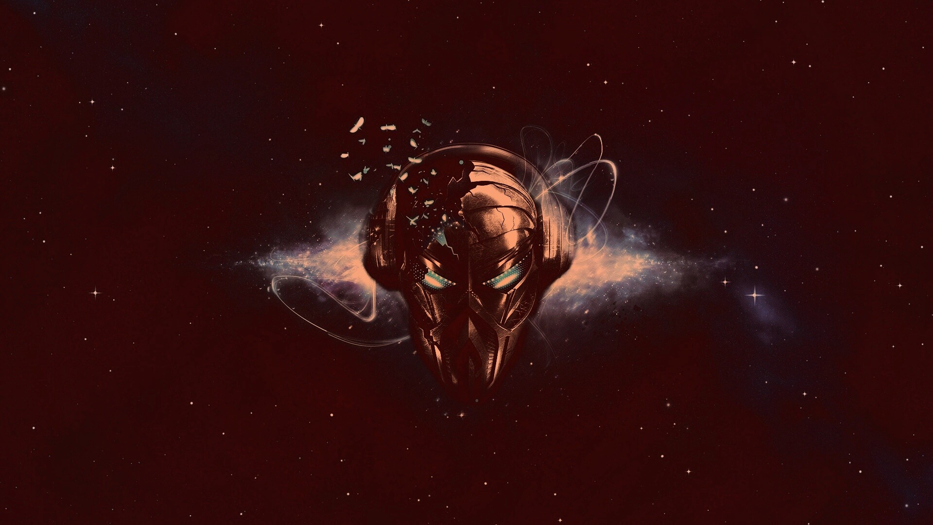 Космический логотип Пиратской Станции обои